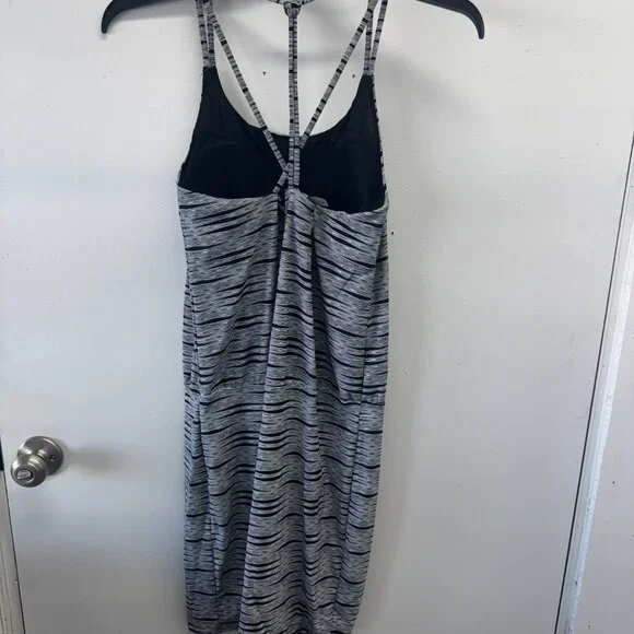 Athleta Ariel Venice Athletic Dress, Black and Gray, Small - Picture 5 of 11